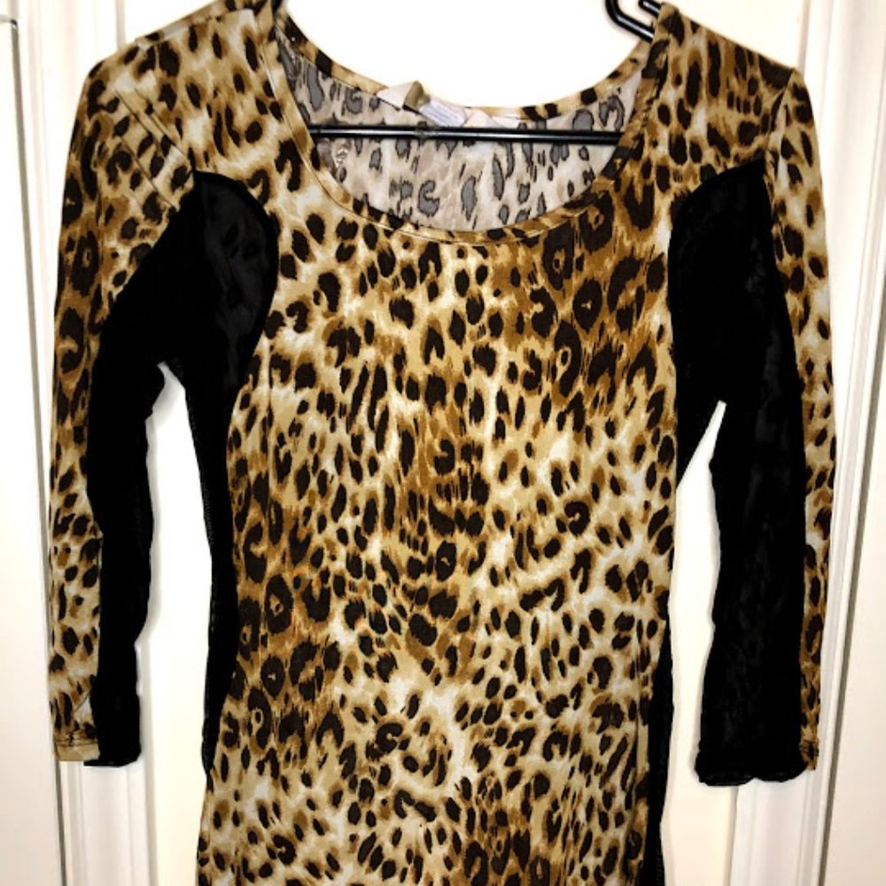 Nicki Minaj Leopard Dress XL